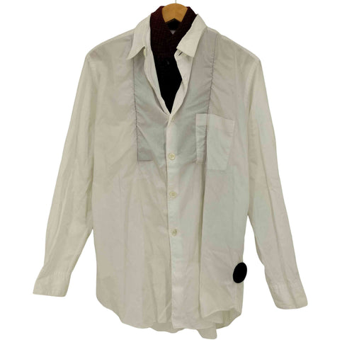 コムデギャルソンオム COMME des GARCONS HOMME 田中オム フェイクレイヤード ドッキング シャツ メンズ