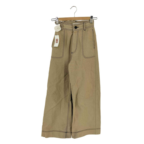 マウジー moussy COLOR STITCH WIDE PT カラーステッチワイドパンツ レディース JPN:0