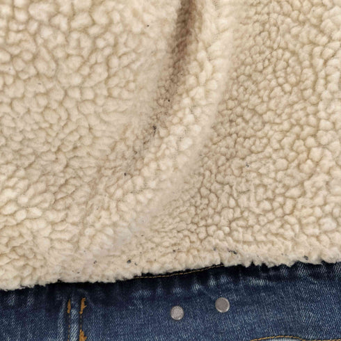 アメリカンイーグル AMERICAN EAGLE 裏地ボア デニム トラッカー ジャケット メンズ import:M