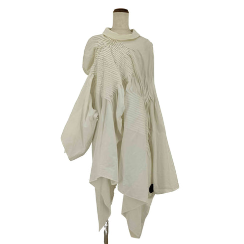 ジュンヤワタナベコムデギャルソン JUNYA WATANABE COMME des GARCONS プリーツ アシンメトリー ワンピース レディース JPN:S