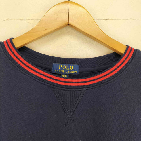 ポロラルフローレン POLO RALPH LAUREN スモールポニー刺繍 リブラインスウェット メンズ import:XL