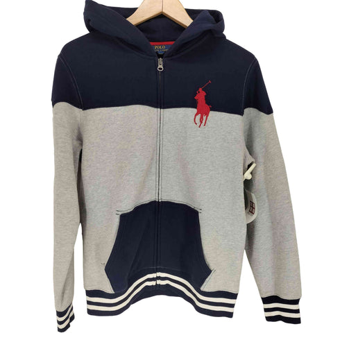 ポロラルフローレン POLO RALPH LAUREN ビッグポニー刺繍 ジップアップパーカー メンズ import:L