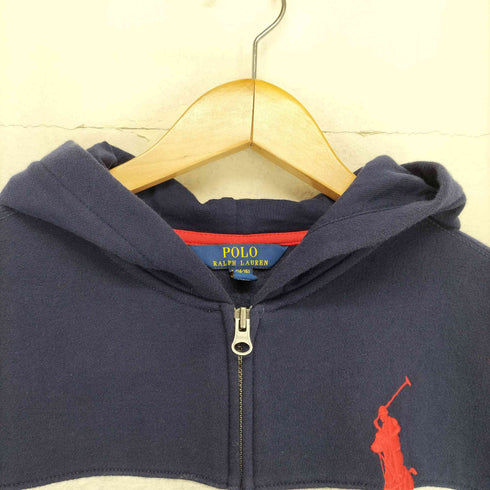 ポロラルフローレン POLO RALPH LAUREN ビッグポニー刺繍 ジップアップパーカー メンズ import:L