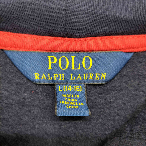 ポロラルフローレン POLO RALPH LAUREN ビッグポニー刺繍 ジップアップパーカー メンズ import:L