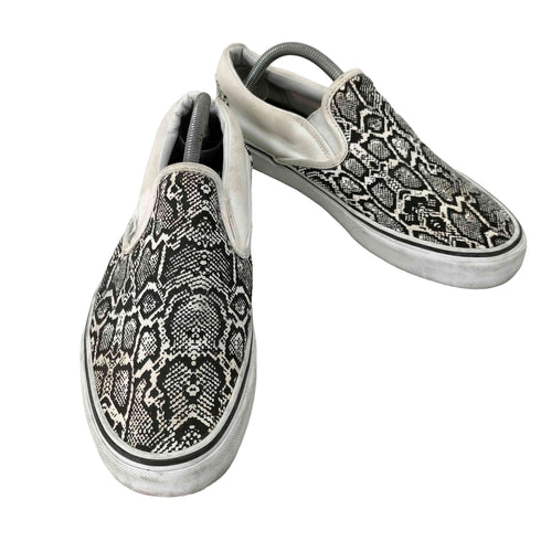 バンズ VANS CLASSIC SLIP-ON パイソン柄スリッポン メンズ US:10