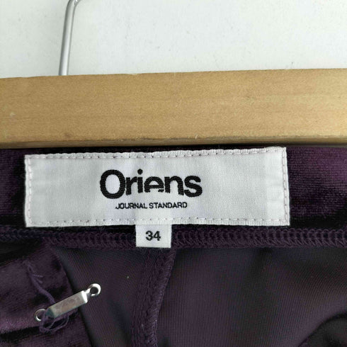 Oriens JOURNAL STANDARD リラックスベロアパンツ レディース JPN:34