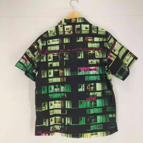 レフラー Leflah Home Pattern Aloha Shirt メンズ import:L