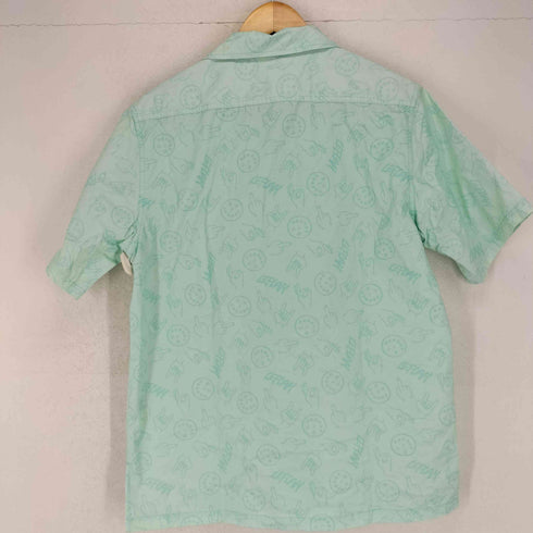 レフラー Leflah ロゴ総柄アロハシャツ メンズ import:L
