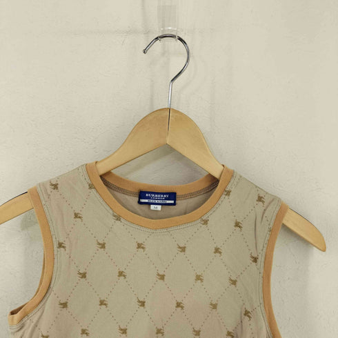 バーバリーブルーレーベル BURBERRY BLUE LABEL モノグラム ノースリーブトップス レディース JPN:M