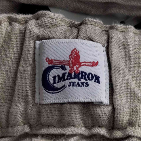 シマロンジーンズ CIMARRON JEANS リネン オーバーオール レディース M