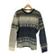 マッキントッシュフィロソフィー MACKINTOSH PHILOSOPHY アシンメトリーノルディックセーター メンズ FR:40