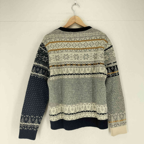 マッキントッシュフィロソフィー MACKINTOSH PHILOSOPHY アシンメトリーノルディックセーター メンズ FR:40