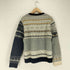 マッキントッシュフィロソフィー MACKINTOSH PHILOSOPHY アシンメトリーノルディックセーター メンズ FR:40