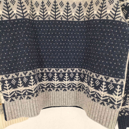 マッキントッシュフィロソフィー MACKINTOSH PHILOSOPHY アシンメトリーノルディックセーター メンズ FR:40