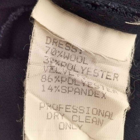 ベロア切替 スーパーロング ワンピース ドレス レディース 10