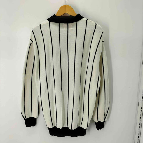 studentapathy L/S ハート刺繍ニットポロシャツ メンズ JPN:L