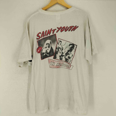 セントマイケル SAINT MICHAEL SS TEE/IN HEAVEN/WHITE メンズ JPN:XL