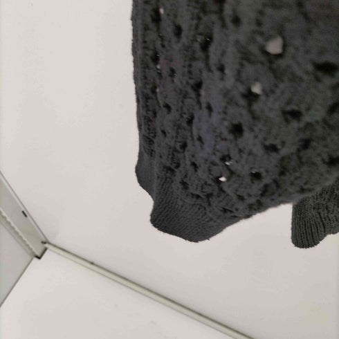 ザラ ZARA テクスチャ―クロシェニットセーター レディース 42