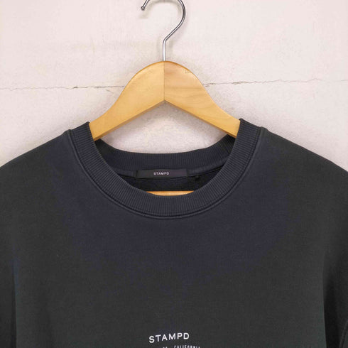 スタンプド STAMPD フロント刺繍クルーネックスウェット メンズ JPN:L