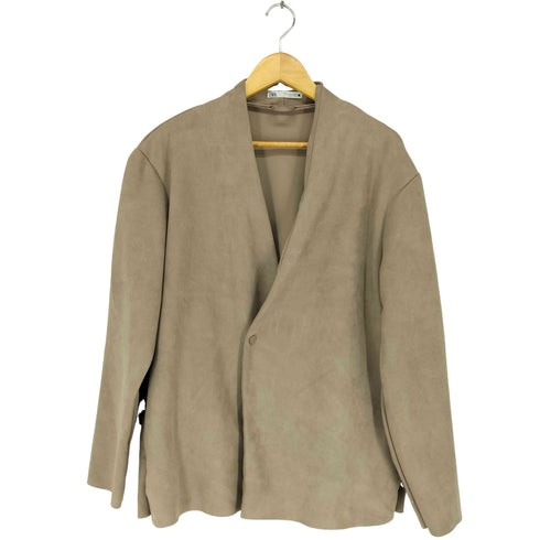 ザラ ZARA ノーカラージャケット レディース JPN:L