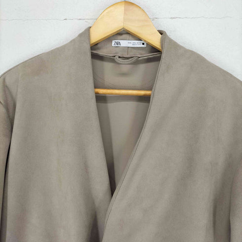 ザラ ZARA ノーカラージャケット レディース JPN:L