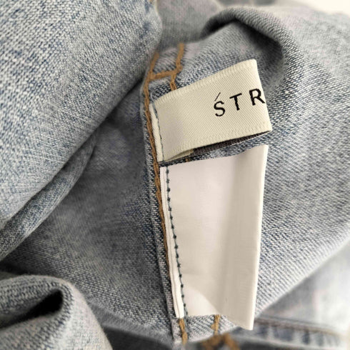 エストラータ STRATA ダブルポケットデニムシャツ レディース FREE