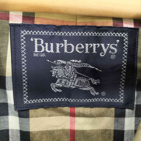 バーバリーズ BURBERRYS 裏地ノヴァチェックステンカラーコート メンズ 160