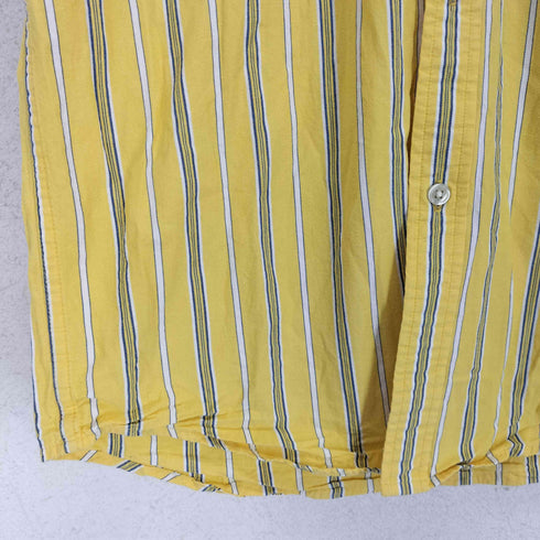 トミーヒルフィガー TOMMY HILFIGER ストライプ半袖シャツ メンズ L/G