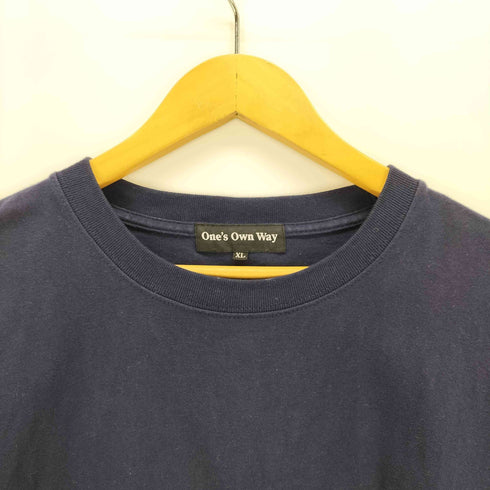one's own way クルーネックTシャツ メンズ JPN:XL