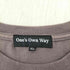 one's own way クルーネックTシャツ メンズ JPN:XL