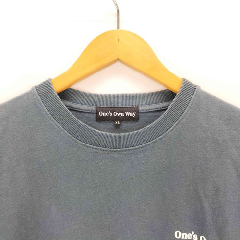 one's own way クルーネックTシャツ メンズ JPN:XL