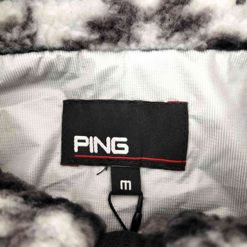 ピン ping ネイティブ柄 フリースブルゾン メンズ JPN:M