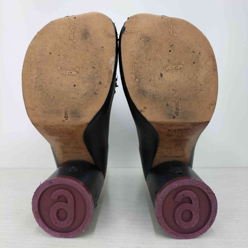 エムエムシックスメゾンマルジェラ MM6 Maison Margiela ANATOMIC ANKLE BOOTS アナトミック アンクル ブーツ レディース EUR:37
