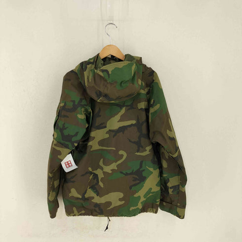 ユーエスネイビー U.S.NAVY 80s 88年会計 アルファ社製 COLD WEATHER PARKA カモフラ マウンテンパーカー メンズ SMALL SHORT