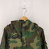 ユーエスネイビー U.S.NAVY 80s 88年会計 アルファ社製 COLD WEATHER PARKA カモフラ マウンテンパーカー メンズ SMALL SHORT