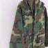 ユーエスネイビー U.S.NAVY 80s 88年会計 アルファ社製 COLD WEATHER PARKA カモフラ マウンテンパーカー メンズ SMALL SHORT
