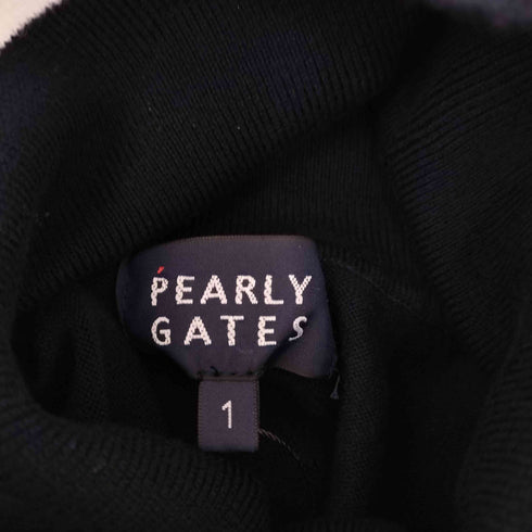 パーリーゲイツ PEARLY GATES ソフトタッチハイネックニット プルオーバー レディース 1