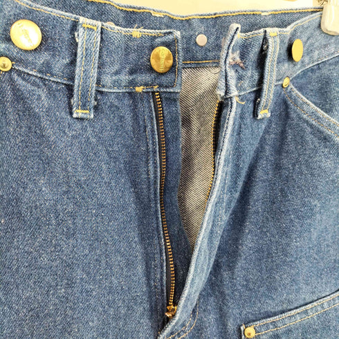 カーハート Carhartt プライドタグ MADE IN USA サスペンダーボタン ダブルニーデニムパンツ メンズ