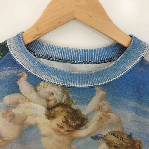 イエロー YELLO TEH BIRTH OF VENUS 1863 プリント スウェット レディース FREE