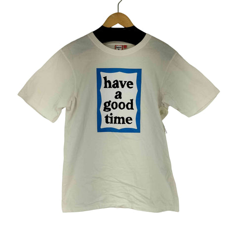 ハブアグッドタイム HAVE A GOOD TIME フロントプリント S/S Tシャツ メンズ JPN:S