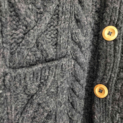 ユニクロ UNIQLO 90S OLD ウールケーブルカーディガン メンズ JPN:M