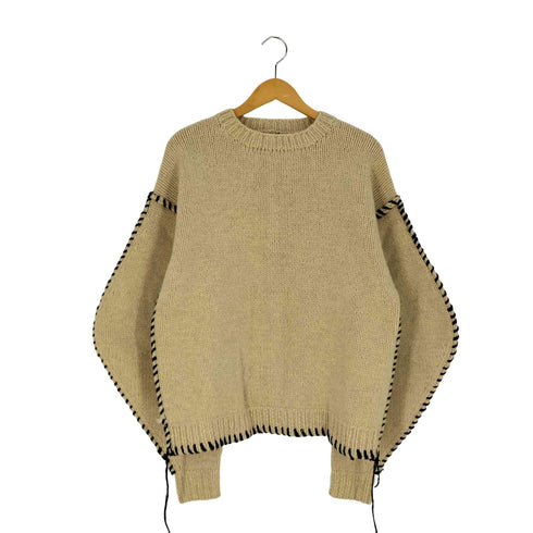 ブラックバイマウジー BLACK by moussy volume sleeve hand knit ボリュームスリーブ ハンドニット レディース