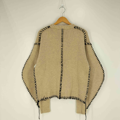ブラックバイマウジー BLACK by moussy volume sleeve hand knit ボリュームスリーブ ハンドニット レディース