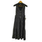 ザラ ZARA PUレザー ノースリ―ブワンピース レディース import:M