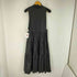 ザラ ZARA PUレザー ノースリ―ブワンピース レディース import:M