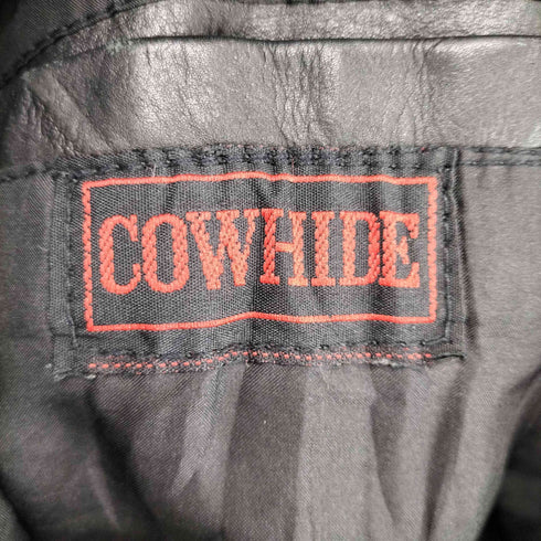 COWHIDE フリンジレザージャケット メンズ