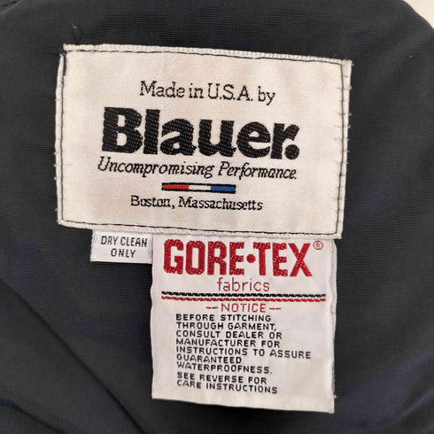 ブラウアー Blauer GORE-TEX ナイロンスタンドカラーブルゾン メンズ 46L