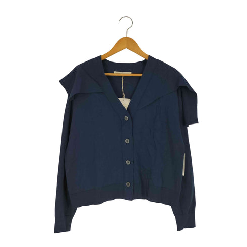 ブラックバイマウジー BLACK by moussy washable asymmetry cardigan ウォッシャブルアシンメトリーカーディガン レディース FREE