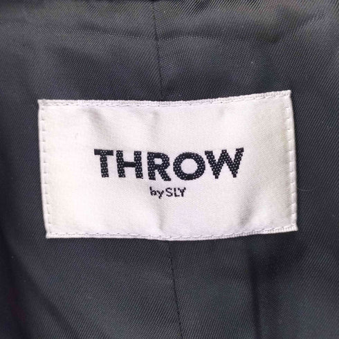 スロー バイスライ THROW by SLY OVER SHAGGY COAT オーバーシャギーコート レディース JPN:1