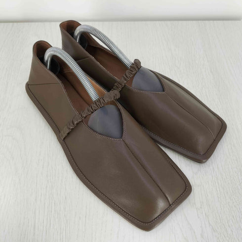 ブラックバイマウジー BLACK by moussy square toe barret shoes スクエアトゥ バレエシューズ レディース